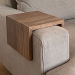 Arm Rest Table For Couch