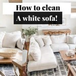 How To Clean A White Fabric Couch