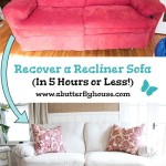 How To Reupholster A Couch Without Removing Old Fabric