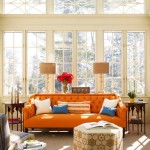 Orange Couch Living Room Ideas