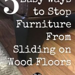 Stop Couches From Sliding On Hardwood Floors